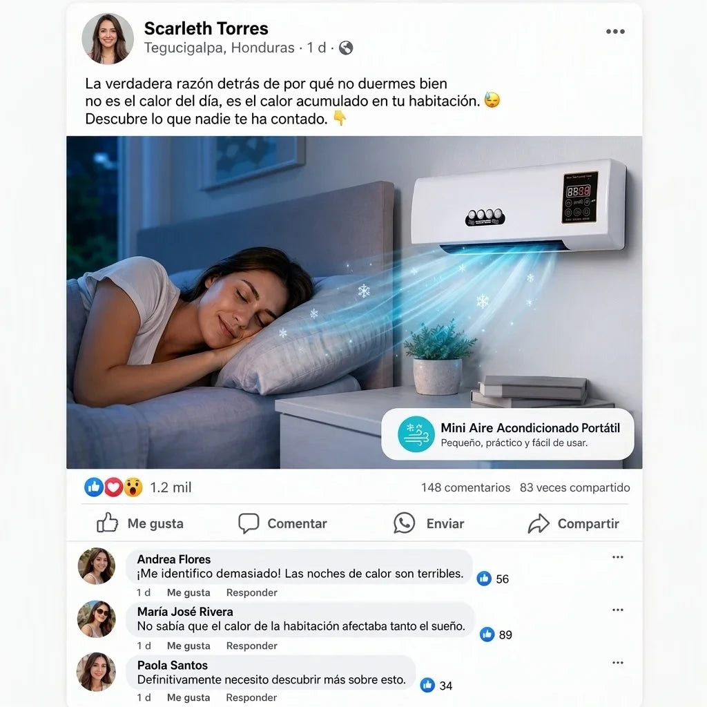 ArcticWall Pro Amazon– Mini Aire Acondicionado Portátil 2 en 1 Certificado Garantia Extendida 2 años