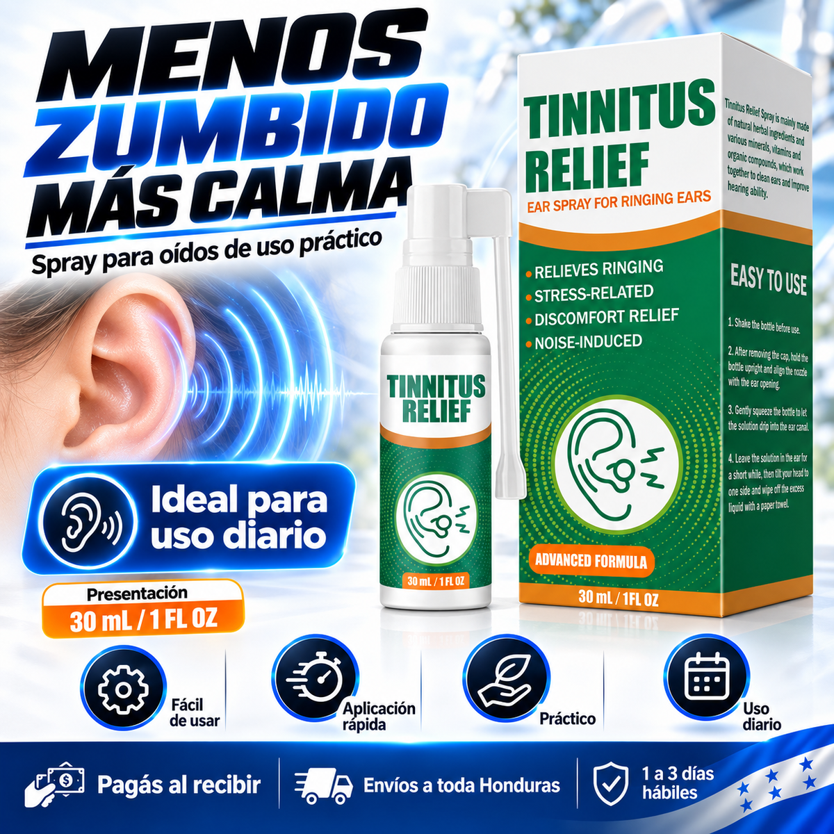EAR BALANCE™ – Fórmula Herbal de Bienestar Auditivo