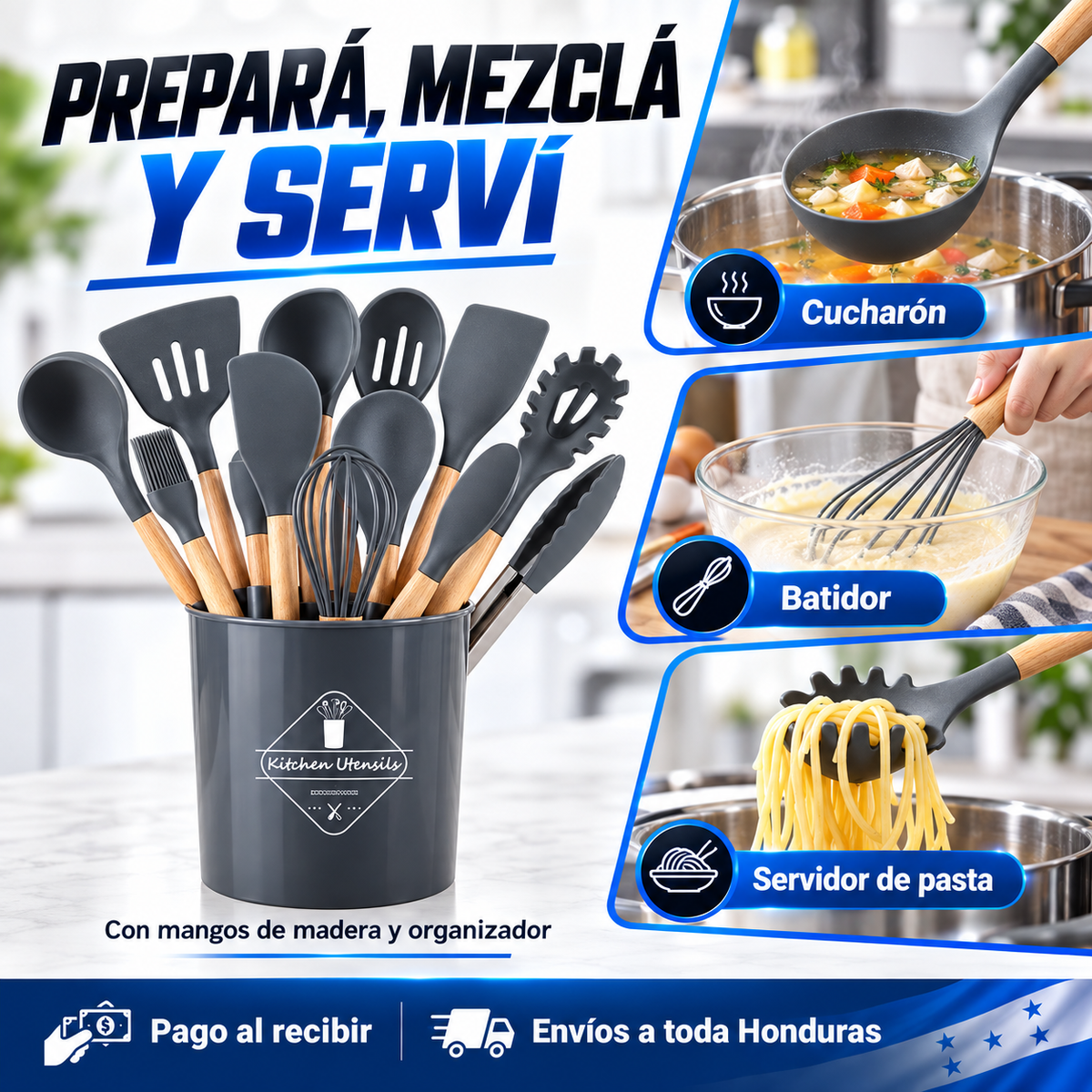 KitchenPro Set — ¡El Set de Utensilios que Tu Cocina Estaba Esperando!