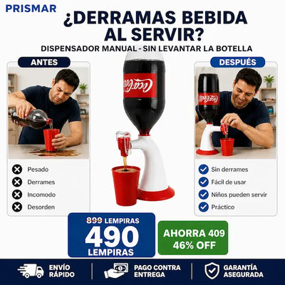 Dispensador para Botellas