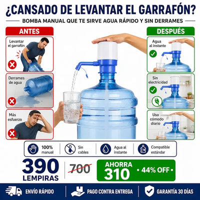 Bomba Manual para Garrafones