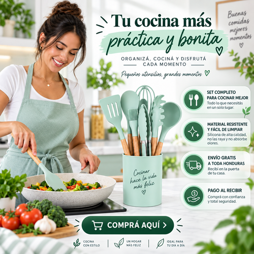 KitchenPro Set — ¡El Set de Utensilios que Tu Cocina Estaba Esperando!