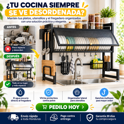 Organizador Sobre el Fregadero