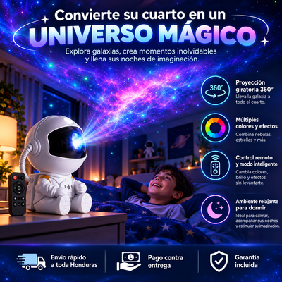 Proyector Astronauta GalaxyDream