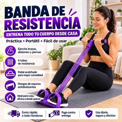 Banda de Resistencia con Pedal