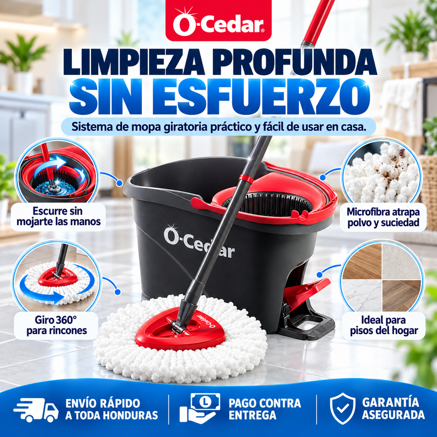SpinClean Max — ¡Pisos Impecables Sin Ensuciar las Manos! - imagen 3