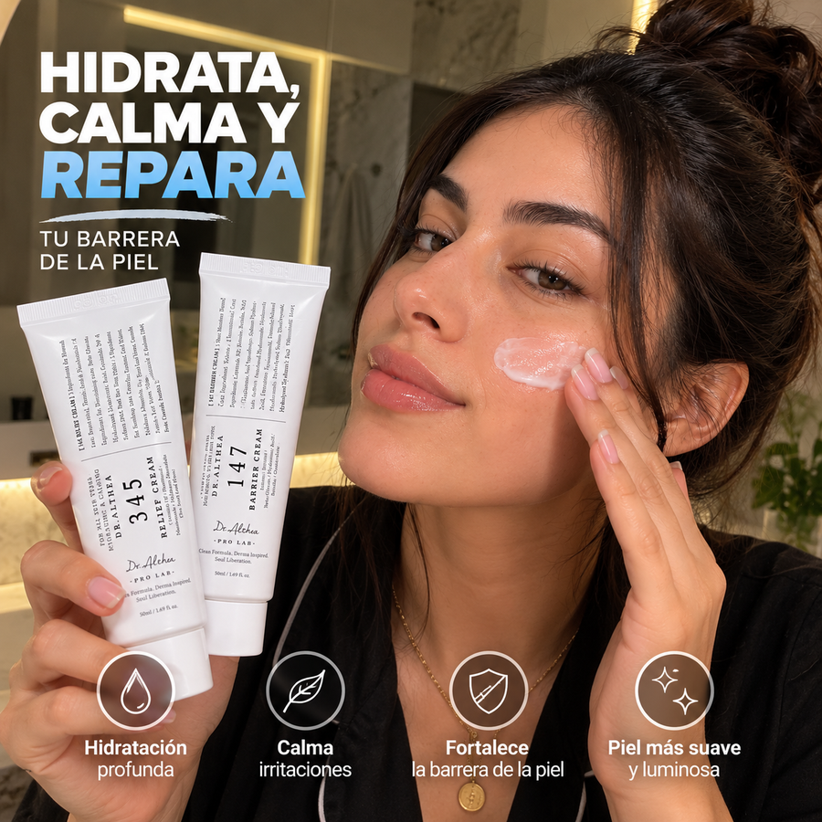 Dr. Althea 345 Relief Cream — Crema Coreana con Niacinamida que Unifica el Tono, Hidrata y Calma la Piel Sensible - imagen 3