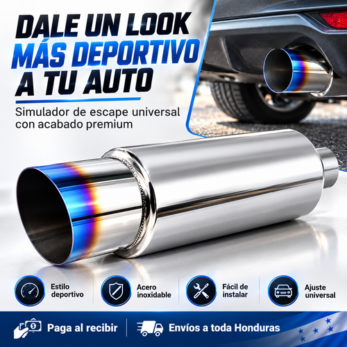 TurboTip Max | Acabado Cromado | Acero Inoxidable |