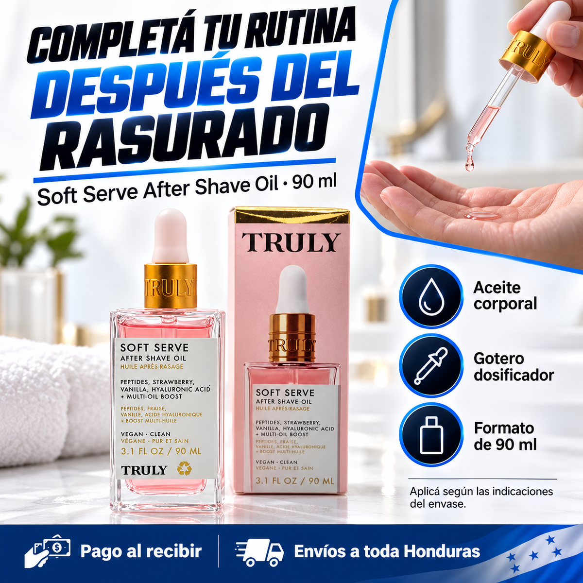 SOFT SERVE AFTER SHAVE OIL – TRULY BEAUTY