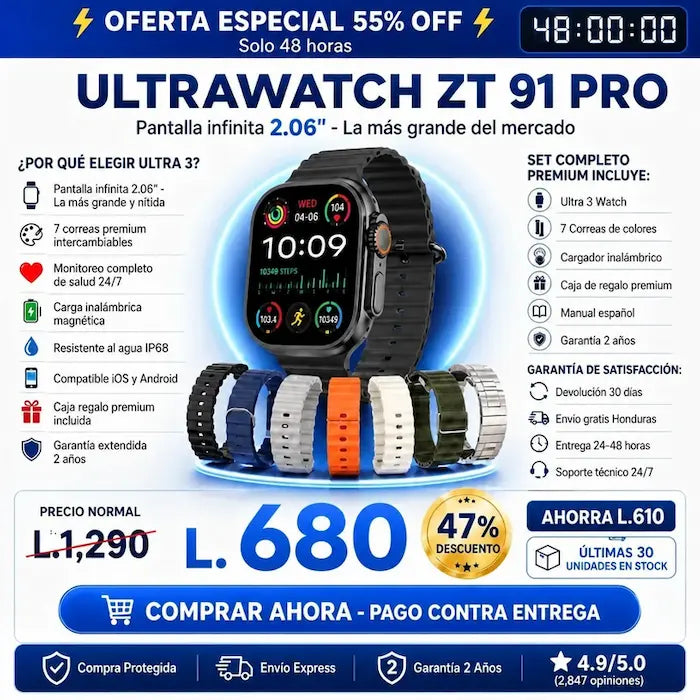 UltraWatch ZT-91 Pro Garantia Extendida 2 años - imagen 2