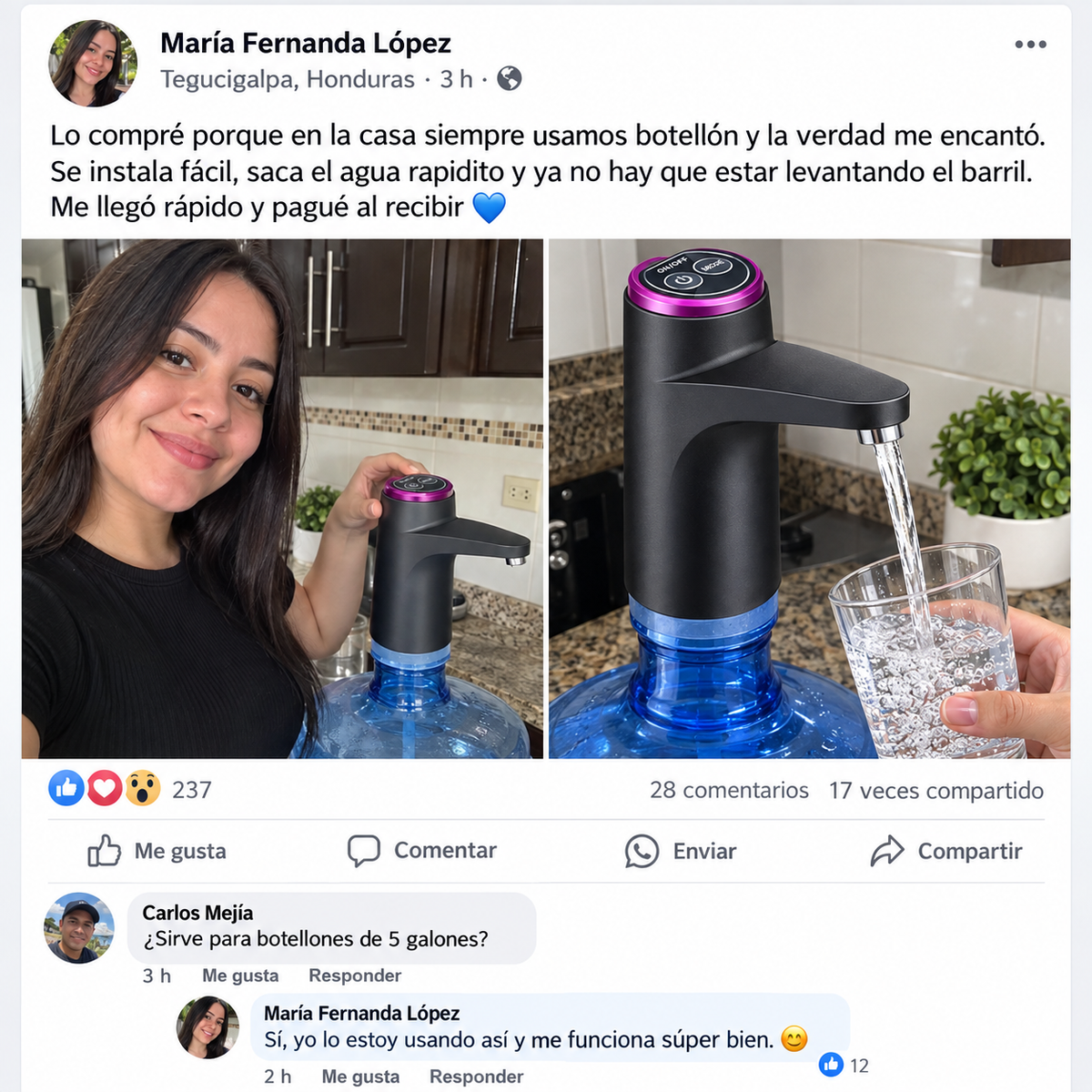 AquaFlow Pro™ – Dispensador Automático de Agua
