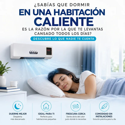 ArcticWall Pro Amazon– Mini Aire Acondicionado Portátil 2 en 1 Certificado Garantia Extendida 2 años