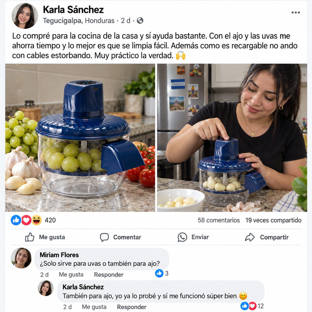 PeelEase Pro™ — Pelador Eléctrico de Frutas + Garantia