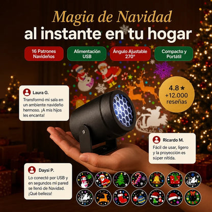 Magic Christmas Projector — Iluminá tu Navidad en Segundos