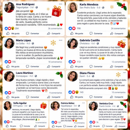 Santa Claus Bailarín Musical
