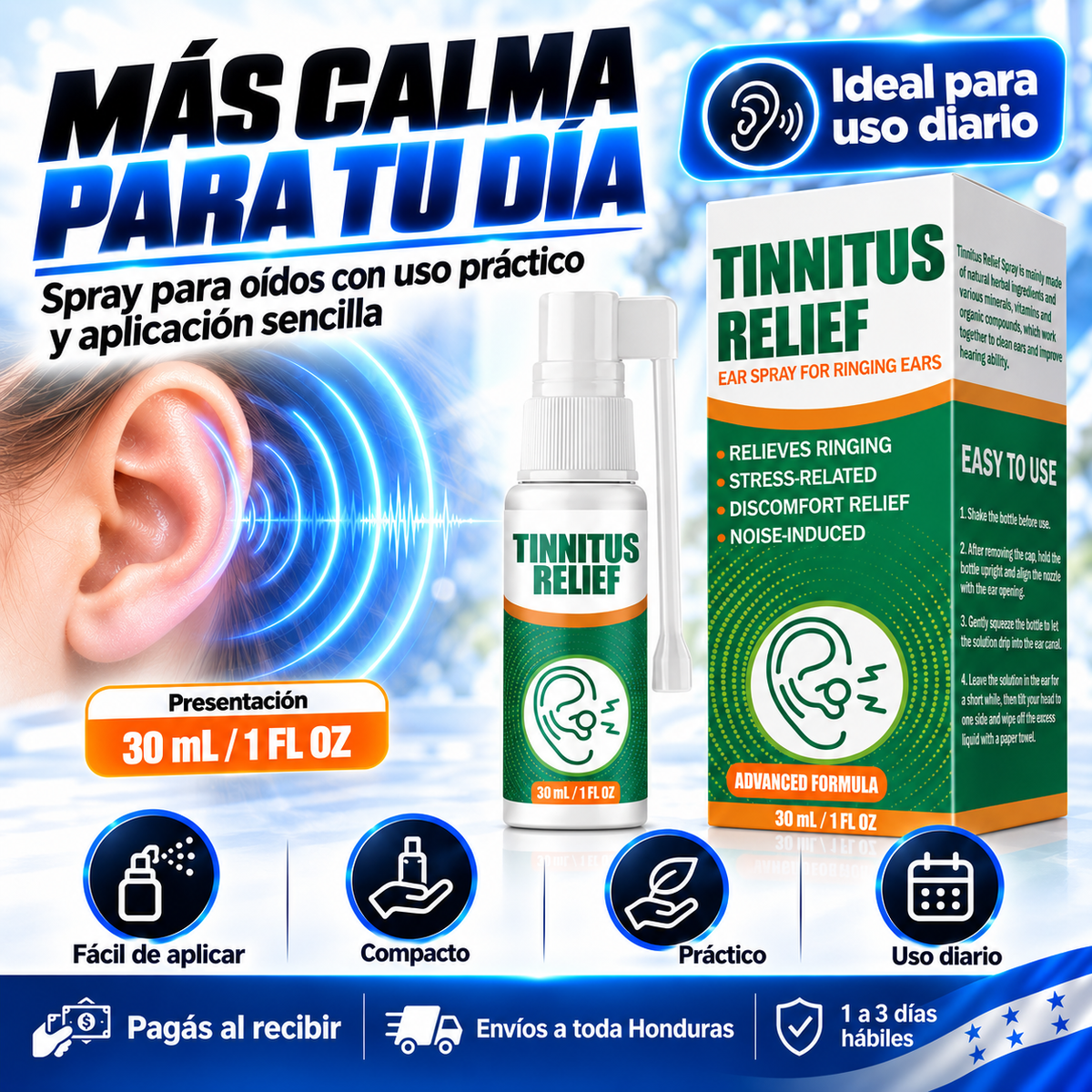 EAR BALANCE™ – Fórmula Herbal de Bienestar Auditivo
